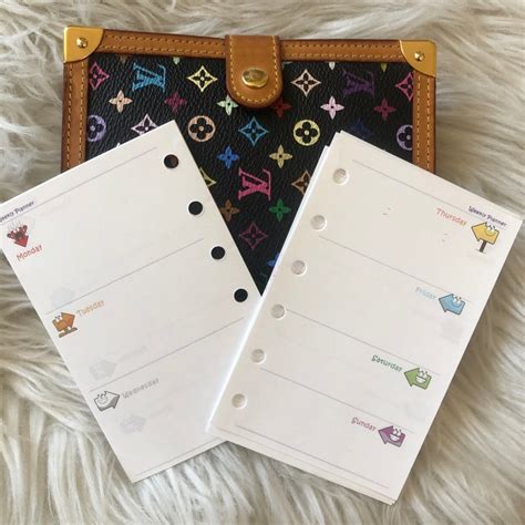 louis vuitton agenda mm refill.